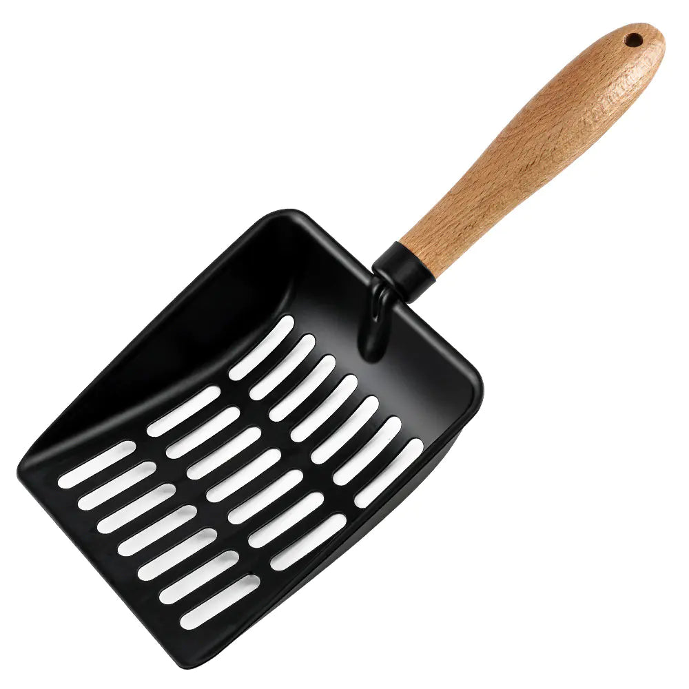 Metal Cat Litter Scoop with Fine Holes for Pets