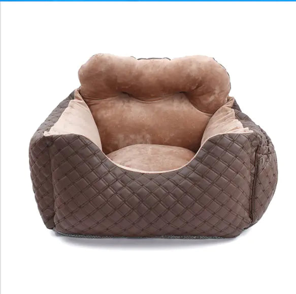 Portable Safety Seat for Pet Dog Car Travel