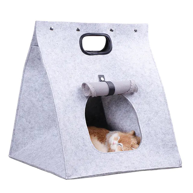 Felt Cat Litter for Outings