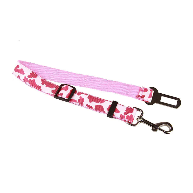 Camouflage Pet Safety Belt for Car Travel