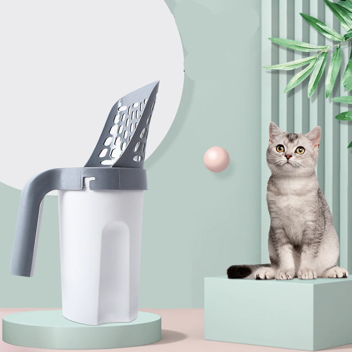 2-in-1 Cat Litter Scoop