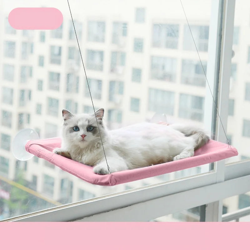 Cat Window Hammock with Litter Sucker