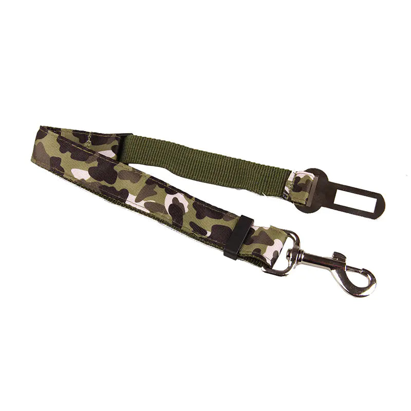 Camouflage Pet Safety Belt for Car Travel