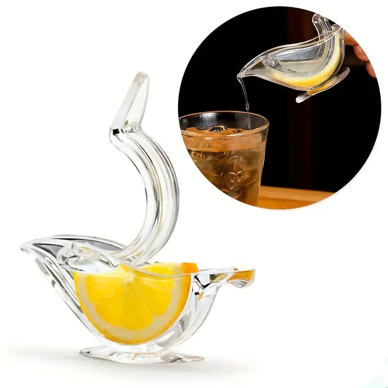 Transparent Acrylic Manual Lemon Squeezer Tool