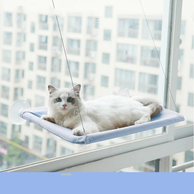 Cat Window Hammock with Litter Sucker