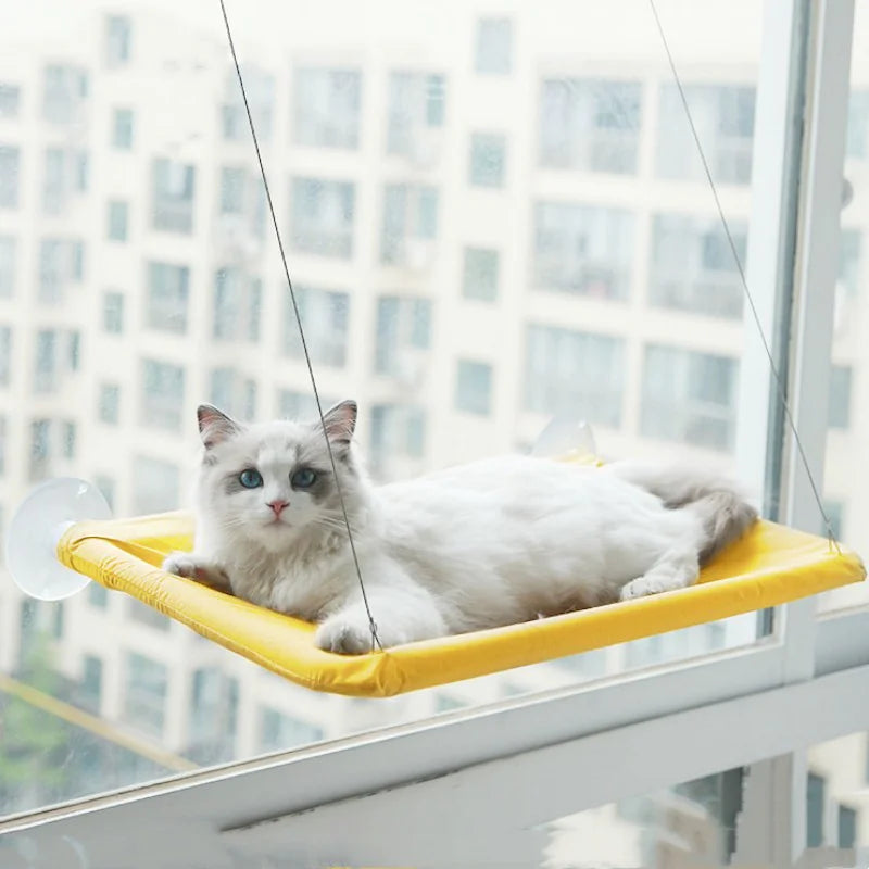 Cat Window Hammock with Litter Sucker